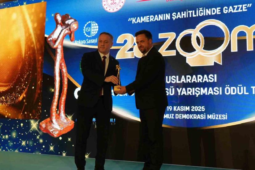28. Zoom Uluslararası Haber Görüntüleri Yarışması’nda İHA’ya 4 ödül