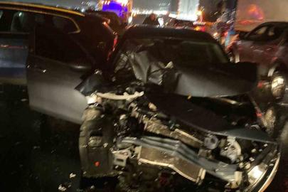 Anadolu Otoyolu’nda zincirleme kaza: 3 yaralı