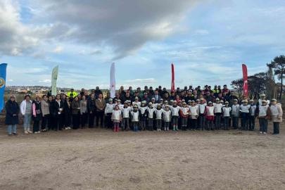 Ayvacık’ta 1500 Fıstık Çamı Fidanı Toprakla Buluşturuldu