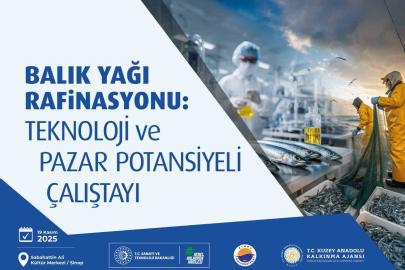 Balık Yağı Rafinasyonu Çalıştayı sektörü Sinop’ta bir araya getiriyor