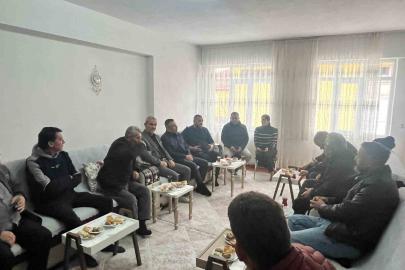 Başkan Kalın ev ziyaretlerini sürdürüyor