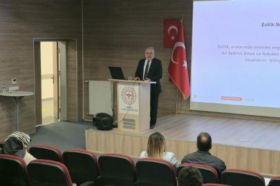 Bayburt’ta evliliğin önemi seminerle anlatıldı