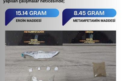 Bingöl’de uyuşturucu operasyonu