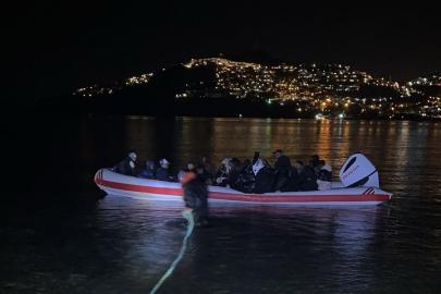 Bodrum açıklarında 30 düzensiz göçmen yakalandı