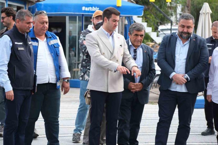 Bodrum Plaj Caddesi’nde 2. etap çalışmaları başladı