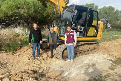 Burunköy’de yangın yolları açılıyor