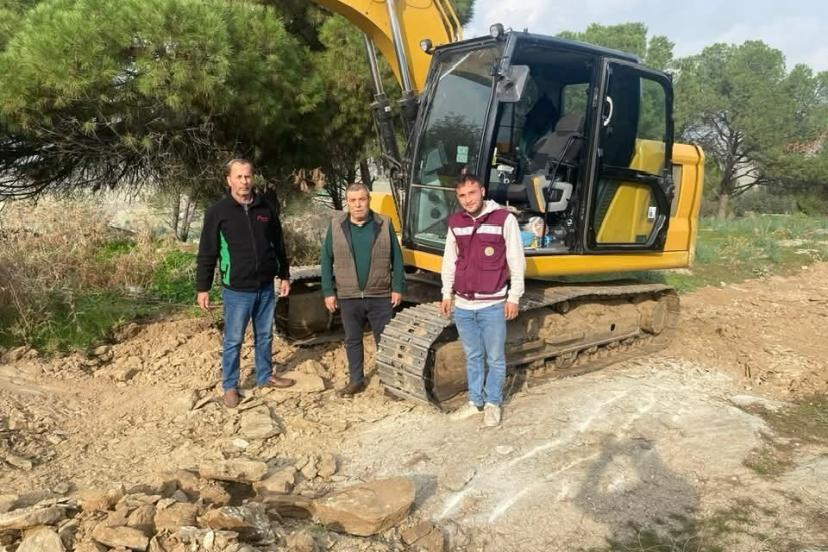 Burunköy’de yangın yolları açılıyor