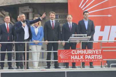 CHP Genel Başkanı Özel, Zonguldak mitinginde konuştu