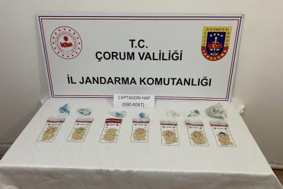 Çorum jandarmasından zehir tacirlerine geçit yok: 7 tutuklama