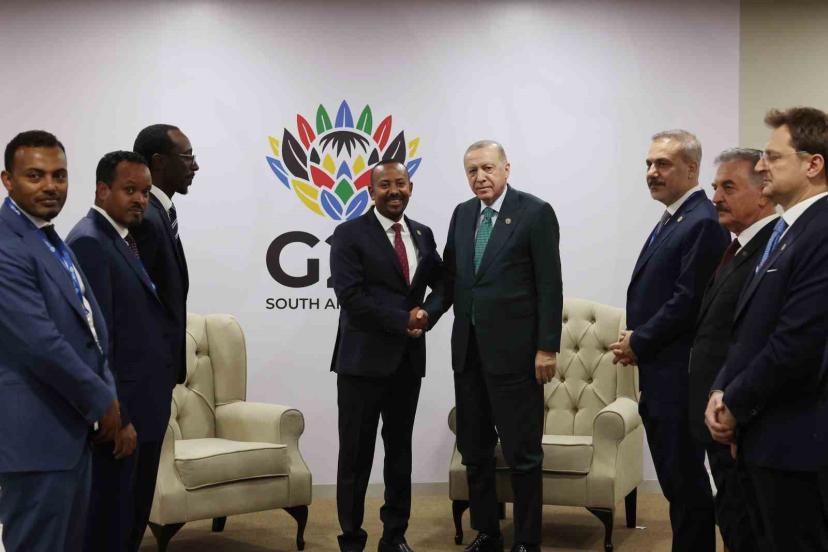 Cumhurbaşkanı Erdoğan, Etiyopya Başbakanı Ali’yi kabul etti