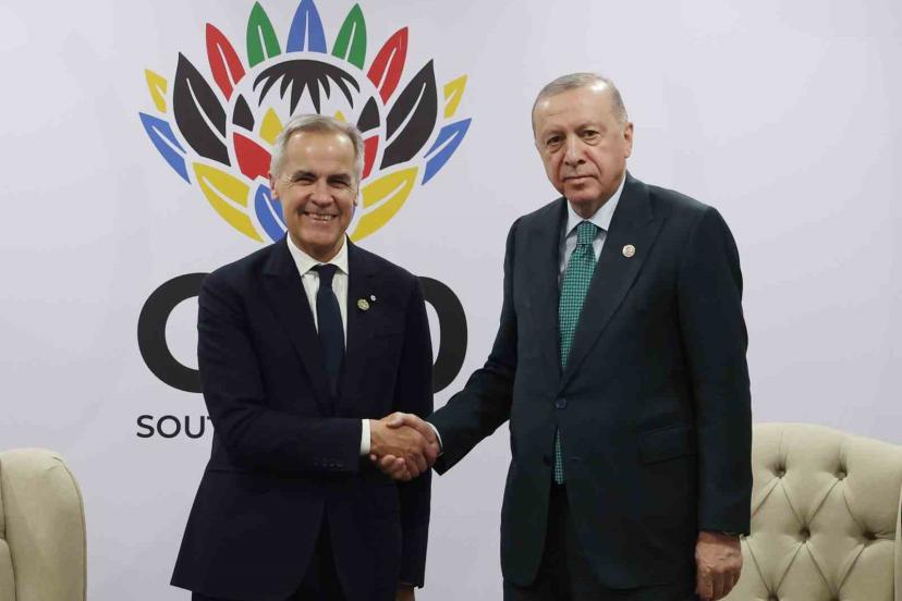 Cumhurbaşkanı Erdoğan, Kanada Başbakanı Carney ile bir araya geldi