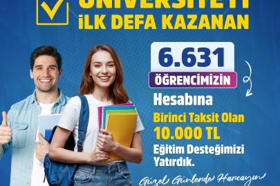 DBB’den üniversiteyi ilk kez kazanan 6 bin 631 öğrenciye eğitim desteği