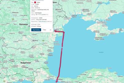 Denizcilik Genel Müdürlüğü: "ORINDA adlı LPG gemisi Ukrayna İzmail Limanında tahliye sırasında isabet almış ve yangın çıkmıştır"