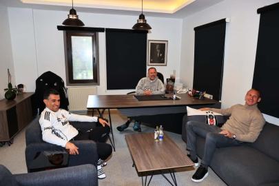 Domagoj Vida’dan Beşiktaş’a ziyaret