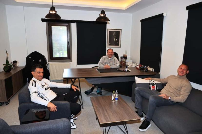 Domagoj Vida’dan Beşiktaş’a ziyaret