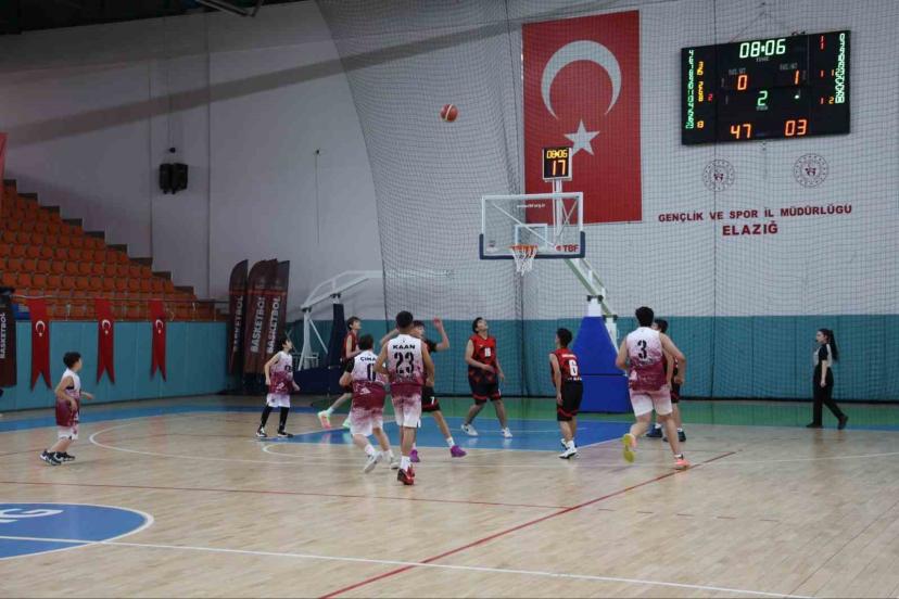 Elazığ’da basketbol müsabakaları sona erdi