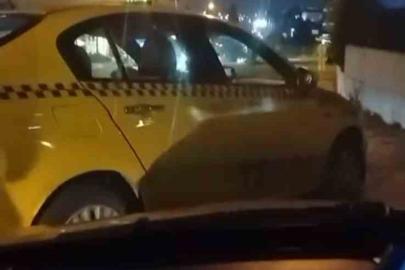 Esenyurt’ta kaçak mesken tutan taksiciler başka bir taksiciye böyle saldırdı