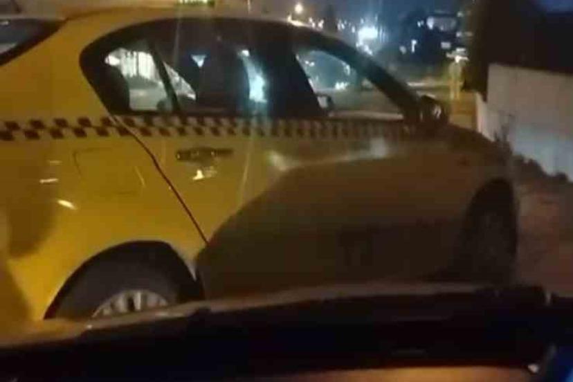 Esenyurt’ta kaçak mesken tutan taksiciler başka bir taksiciye böyle saldırdı