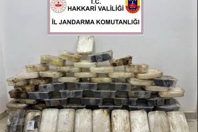 Hakkari’de 81 kilo 133 gram metamfetamin ele geçirildi