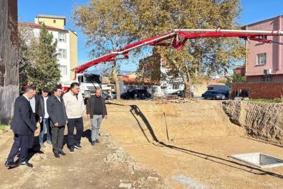 Havran’da Kur’an kursu ve müftülük hizmet binası çalışmaları incelendi