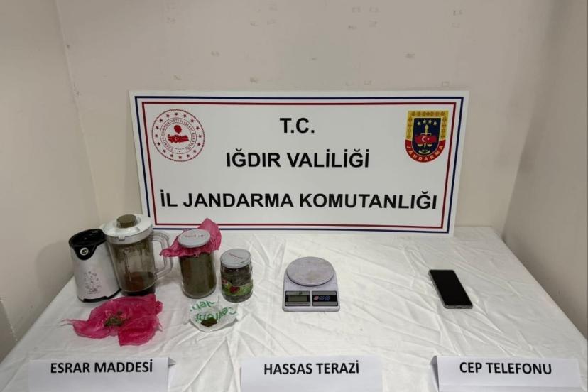Iğdır’da uyuşturucu operasyonu: 1 tutuklama