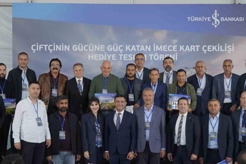 İş Bankası’nın "Çiftçilerin Gücüne Güç Katan İmece Kart" kampanyasında kazananlar belli oldu