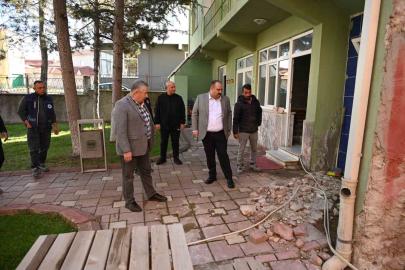 İsmetpaşa Camii’nin çevresinde çalışmalar başladı