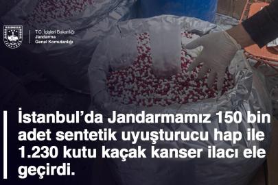 Jandarmadan zehir tacirlerine operasyon: 6 gözaltı