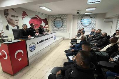 Kayseri U14 Ligi fikstür çekimi yapıldı