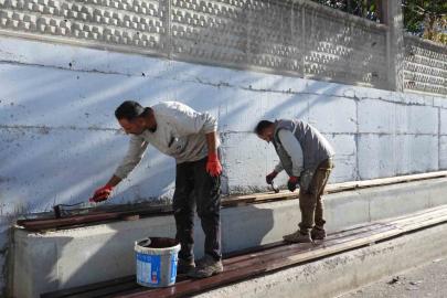 Kepez Belediyesi’nden okullara estetik dokunuş