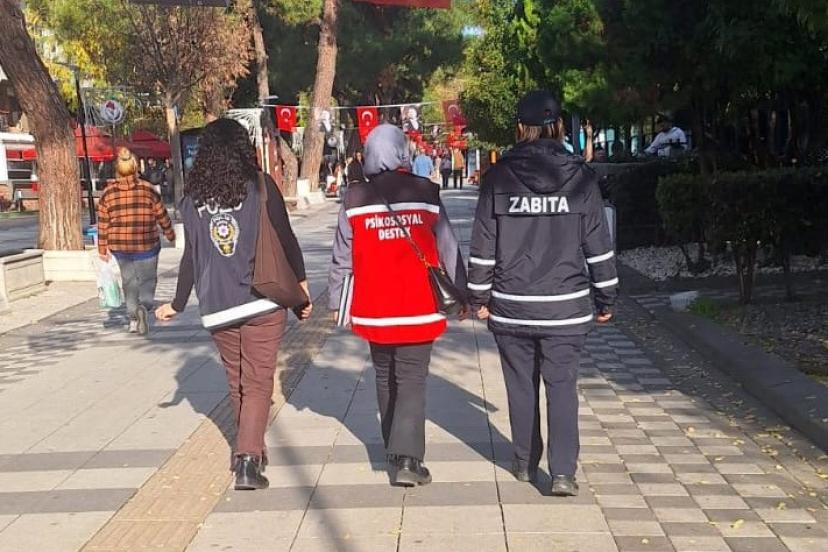 Kırklareli’nde dilenen ve sokakta çalışan çocuk denetimleri