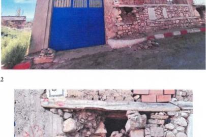 Köydeki bir evin temelindeki tarihi taşı yerinden söken muhtar tutuklandı