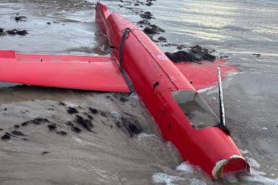 Letonya kıyılarına bir İHA enkazı daha vurdu