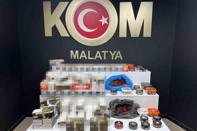 Malatya’da kaçakçılık operasyonları