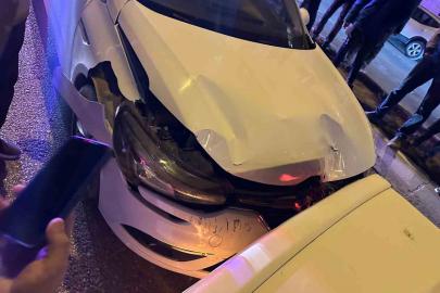 Mardin’de maddi hasarlı trafik kazası