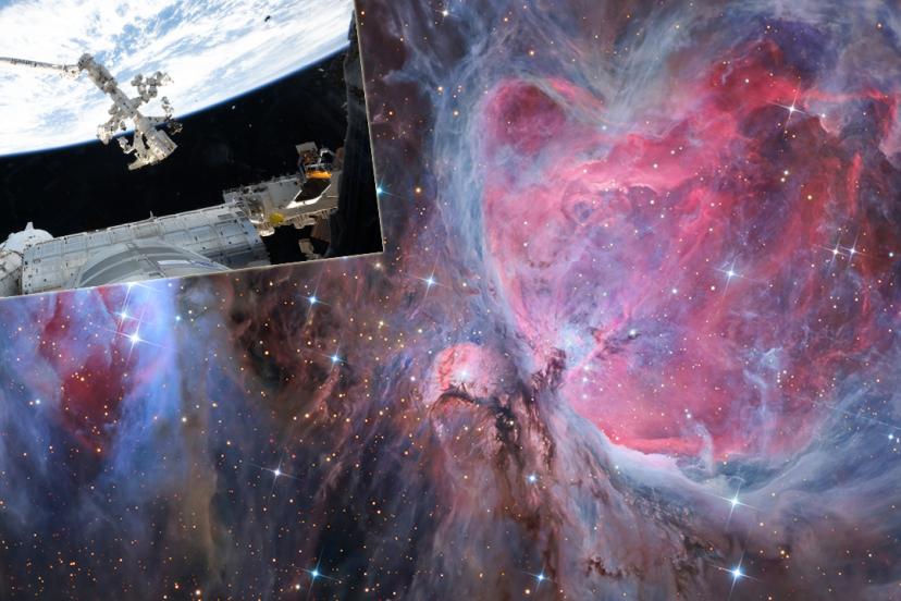 NASA’dan günün kareleri: Orion ve ISS