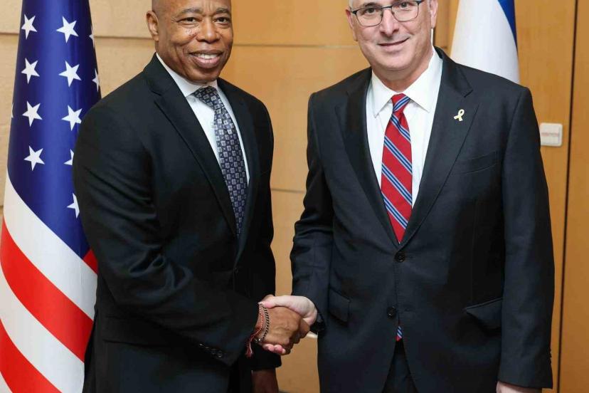 New York Belediye Başkanı Adams, İsrail Cumhurbaşkanı Herzog ile görüştü