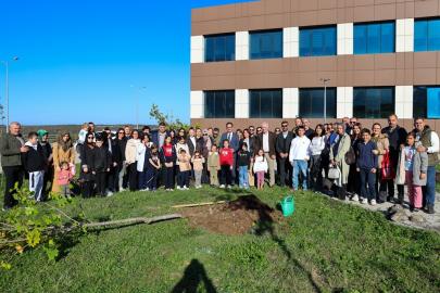 OMÜ’de Diyabet Günü etkinliğinde fidanlar toprakla buluştu