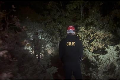 Ormanda kaybolan şahıs İHA destekli arama sonucu sağ olarak bulundu