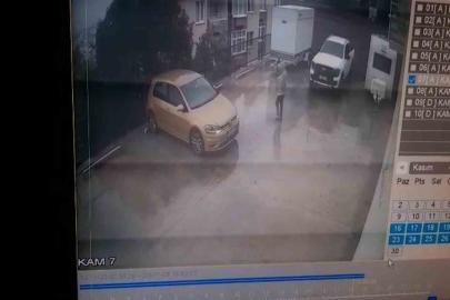 Otoparktan çıkan otomobil, 10 metrelik yükseklikten bahçeye uçtu: 1 yaralı