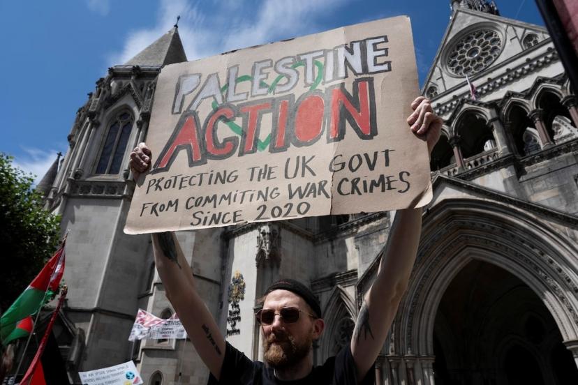 Palestine Action'dan "terör listesi" kararına Yüksek Mahkeme'de itiraz