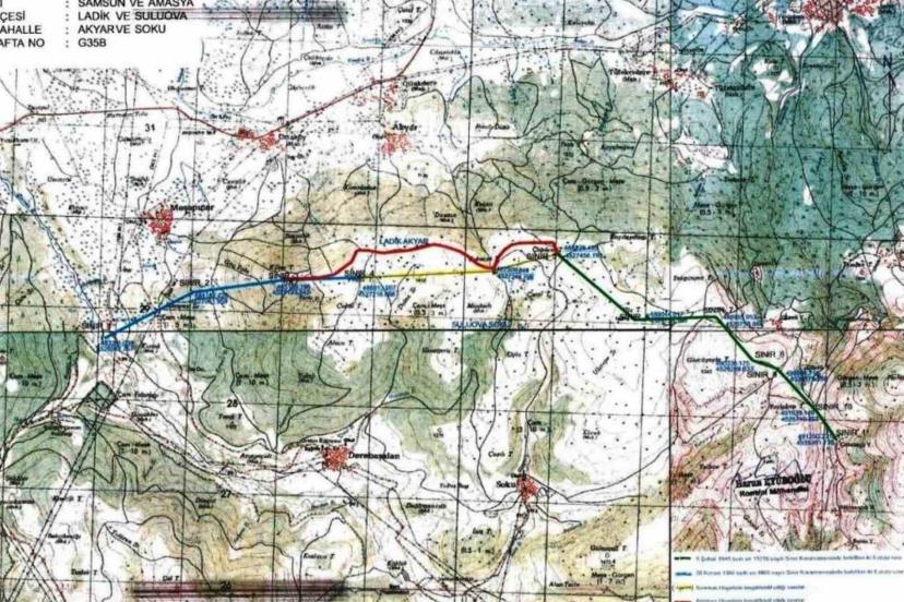 Samsun-Amasya sınırındaki ’toprak’ krizi: "Topraklarımızdan asla vazgeçmeyiz"