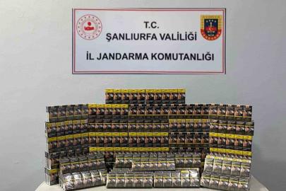 Şanlıurfa’da 5 bin paket kaçak sigara ele geçirildi
