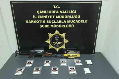 Şanlıurfa’da 9 bin adet uyuşturucu hap ele geçirildi: 1 gözaltı