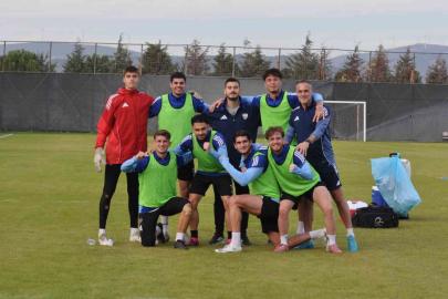 Somaspor Kırklarelispor hazırlıklarını sürdürüyor