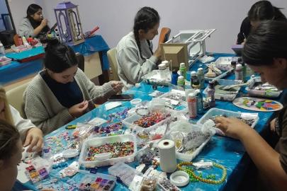 Sultanhisar’da yurtta kalan öğrenciler, yeteneklerini keşfediyor