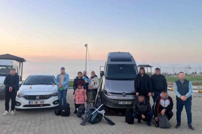 Tekirdağ’da 20 düzensiz göçmen yakalandı