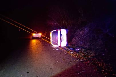 Tokat’ta otomobil kontrolden çıktı: 1 yaralı