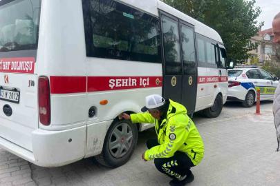 Toplu taşıma araçları kontrol altında
