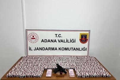 Adana’da jandarma 23 bin 876 uyuşturucu hap ele geçirdi